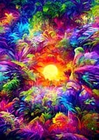 Rainbow Tropic Puzzel (1000 stukjes)-2