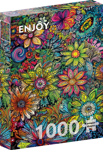 Flower Power Puzzel (1000 stukjes)