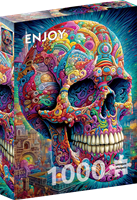 Quirky Skull Puzzel (1000 stukjes)