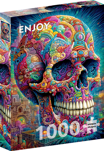 Quirky Skull Puzzel (1000 stukjes)