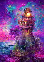 Underwater Lighthouse Puzzel (1000 stukjes)-2