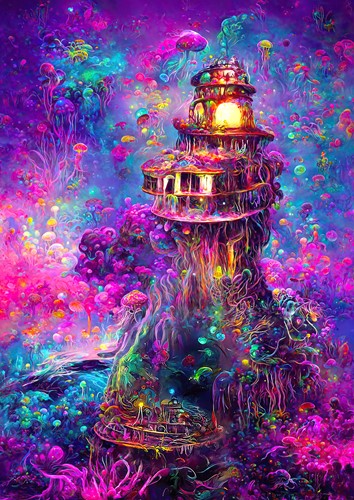 Underwater Lighthouse Puzzel (1000 stukjes)-2