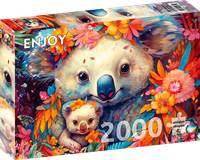 Koala Kuddles Puzzel (2000 stukjes)