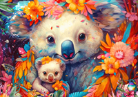 Koala Kuddles Puzzel (2000 stukjes)-2