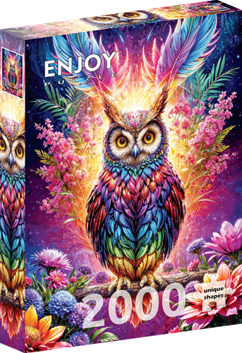 Neon Owl Puzzel (2000 stukjes)