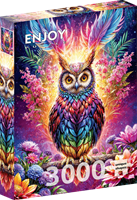 Neon Owl Puzzel (3000 stukjes)