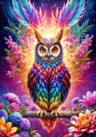 Neon Owl Puzzel (3000 stukjes)-2