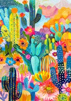 Cacti Land Puzzel (1000 stukjes)-2