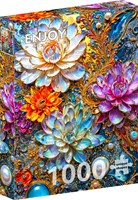 Pearlescent Waterlilies Puzzel (1000 stukjes)