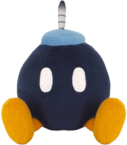 Together Plus Super Mario - Bob-Bomb Pluche Knuffel (13 cm)