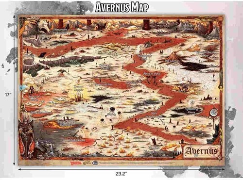 D&D - Descent into Avernus Map