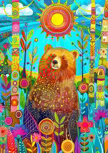 Hibernation Ends Puzzel (1000 stukjes)-2