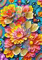 Elegant Waterlilies Puzzel (1000 stukjes)-2