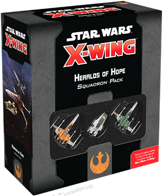 Star Wars X-wing 2.0 - Resistance Squadron Heralds of Hope