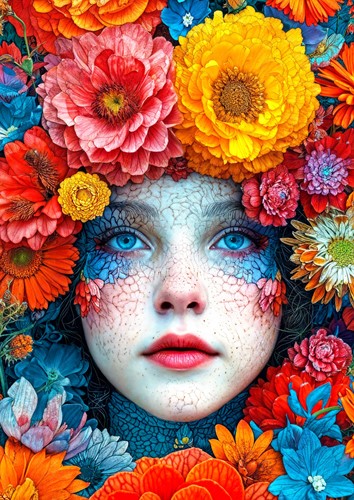 Floral Grasp Puzzel (1000 stukjes)-2