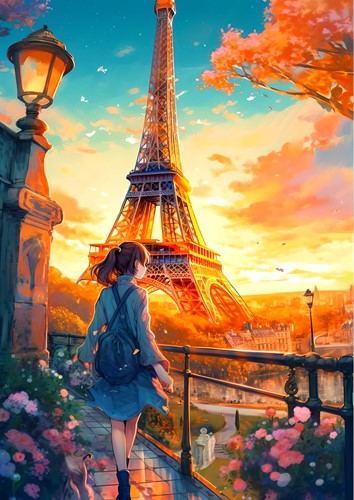 Parisian Wanderlust Puzzel (1000 stukjes)-2