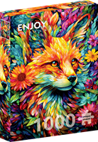 Flower Garden Fox Puzzel (1000 stukjes)
