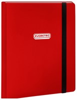 Premium - Regular Card Zippered Binder Rood (9-Pocket)