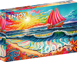 Sailing at Sunrise Puzzel (1000 stukjes)