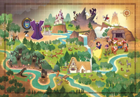 Disney - Snow White Story Maps Puzzel (1000 stukjes)-2