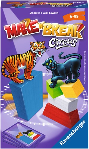 Make 'n Break Circus - Reisspel (doosje beschadigd)