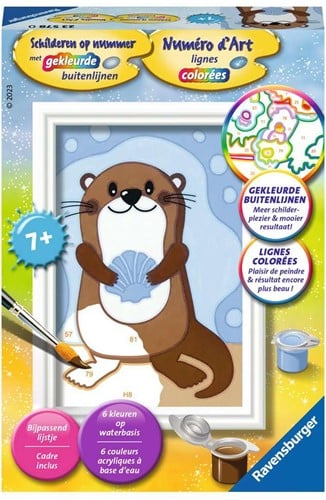 Schilderen op Nummer - Otter