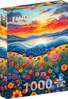 Sunrise Fields Puzzel (1000 stukjes)