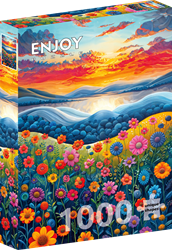 Sunrise Fields Puzzel (1000 stukjes)