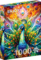 Peacock Majesty Puzzel (1000 stukjes)