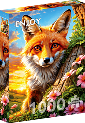 Curious Fox Puzzel (1000 stukjes)