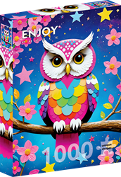 Starry Owl Puzzel (1000 stukjes)