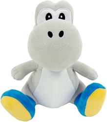 Super Mario - White Yoshi Pluche Knuffel (20 cm)