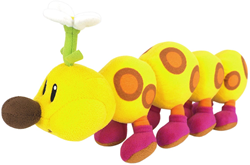 Super Mario - Wiggler Pluche Knuffel (14 cm)
