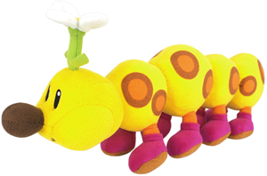 Together Plus Super Mario - Wiggler Pluche Knuffel (14 cm)