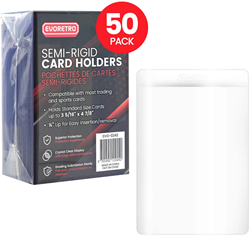 Evoretro - Semi-Rigid Card Holders (50 stuks) 