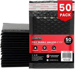 Evoretro - Bubble Polybag Mailers (50 stuks)