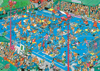 Jan van Haasteren - Hockey Kampioenschappen Puzzel (1000 stukjes)-2
