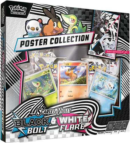 Pokemon - Black Bolt & White Flare Unova Poster Collection