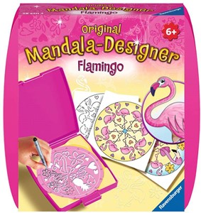 Afbeelding van het spel Mini Mandala Designer Flamingo's