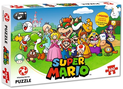 Super Mario Puzzel (500 stukjes)