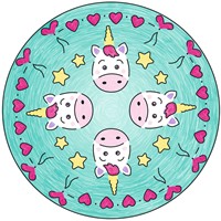 Mini Mandala-Designer Unicorn-2