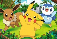 Pikachu en zijn Vrienden Puzzel (2 x 24 stukjes)-2