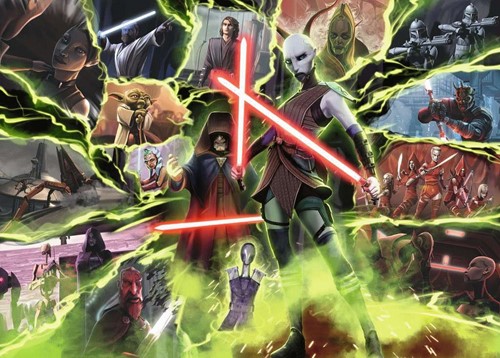 Star Wars VIllainous - Asajj Ventress Puzzel (1000 stukjes)-2