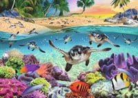 Baby Zeeschildpadden Puzzel (500 XL stukjes)-2