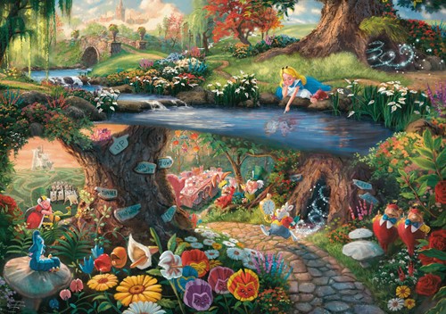 Disney - Alice in Wonderland Puzzel (1000 stukjes)-2