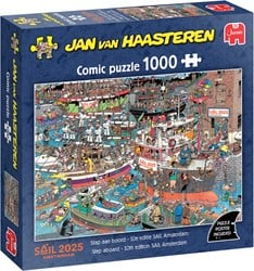 Jan van Haasteren - Stap aan Boord (10e Editie SAIL Amsterdam) Puzzel (1000 stukjes)