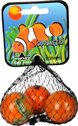 3 Clownfish knikkers (35mm)