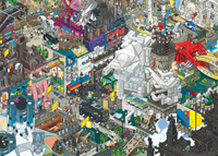 Pixorama - Paris Quest Puzzel (1000 stukjes)-2