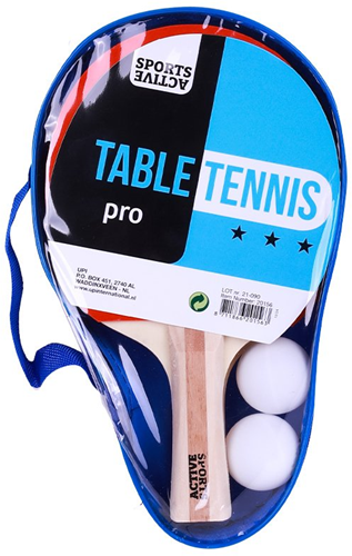 Tafel Tennisset Pro (2 ballen)