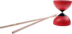 Diabolo (10cm) - Rood